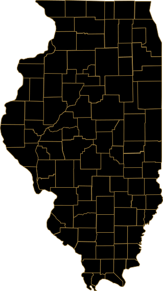 graphic of state of illinois