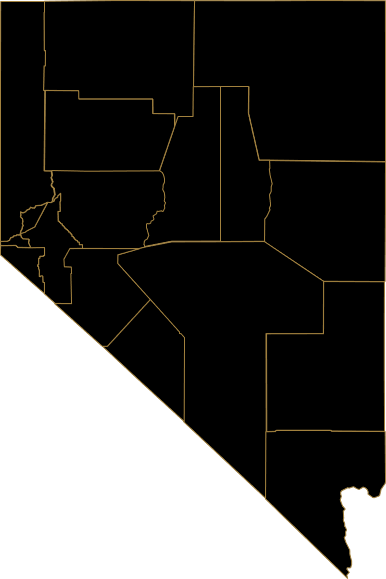 graphic of state of nevada